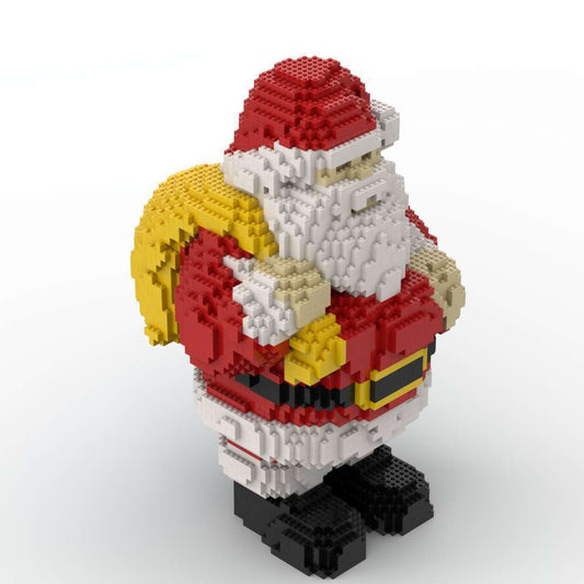 Large Santa Claus Building Kit | LEGO-Compatible MOC - 1