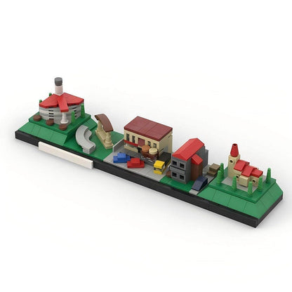Las Vegas Skyline MOC Building Kit | City Architecture Display Model - 2