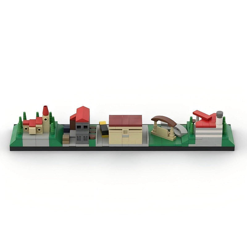 Las Vegas Skyline MOC Building Kit | City Architecture Display Model - 3