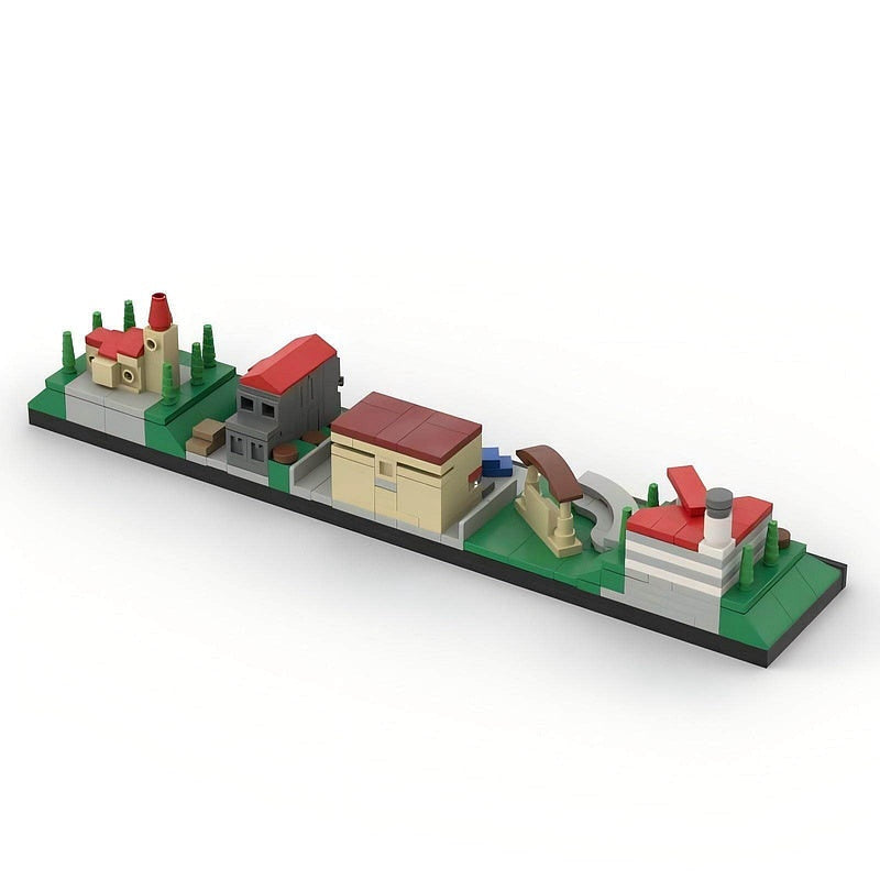 Las Vegas Skyline MOC Building Kit | City Architecture Display Model - 4