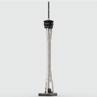 Las Vegas Stratosphere Tower Building Kit | LEGO-Compatible MOC - 1