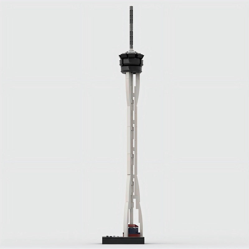 Las Vegas Stratosphere Tower MOC Skyscraper Building Kit Desert Landmark Model - 1