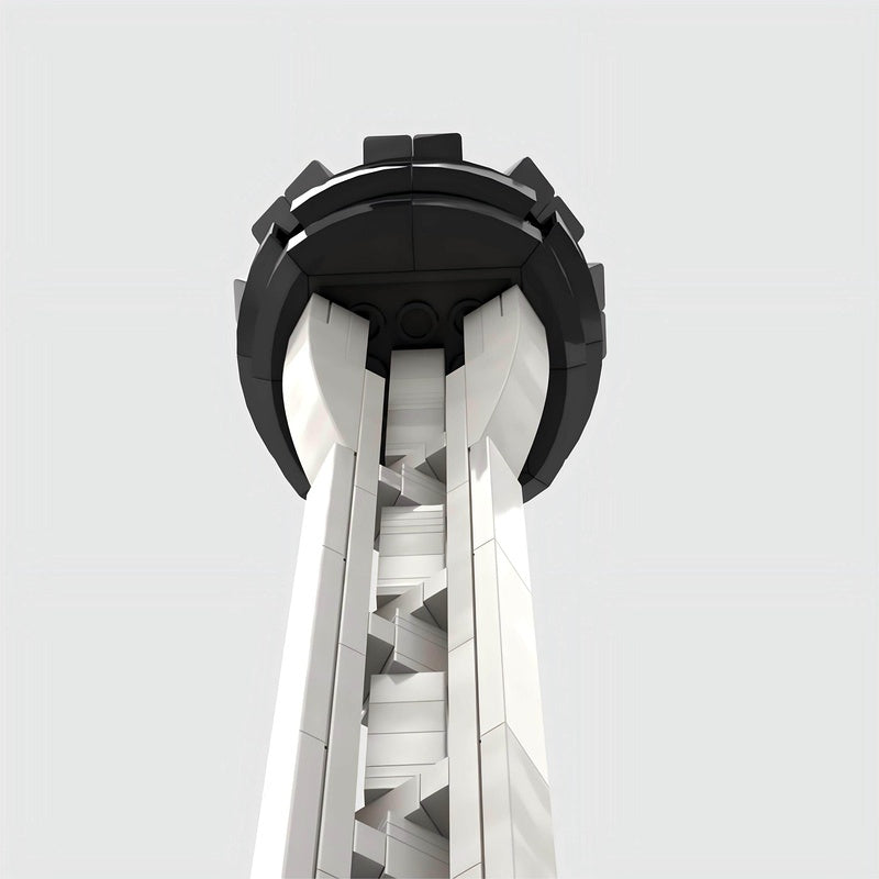 Las Vegas Stratosphere Tower MOC Skyscraper Building Kit Desert Landmark Model - 3