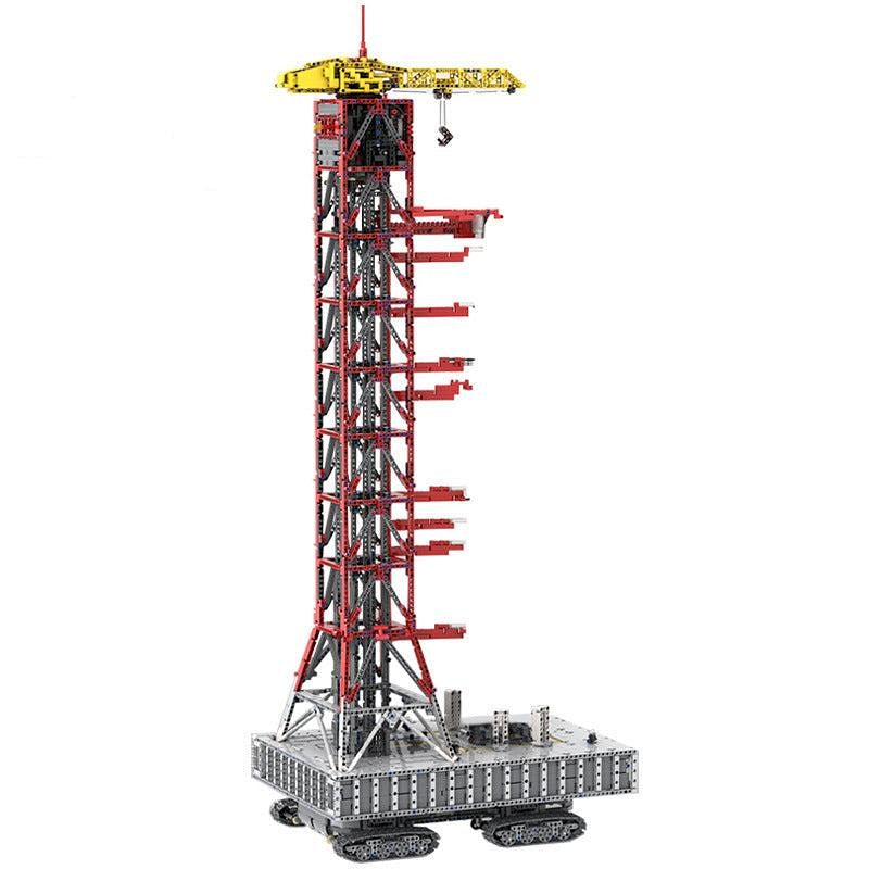 Launch Tower Mk I Crawler MOC Building Kit | Space Exploration Model - 1