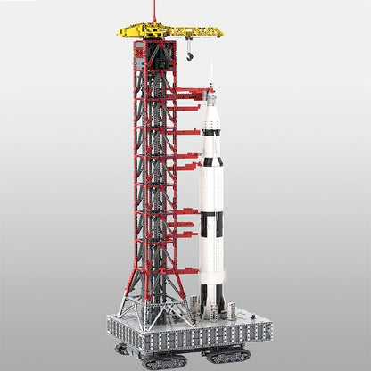Launch Tower Mk I Crawler MOC Building Kit | Space Exploration Model - 3