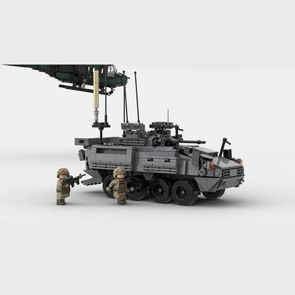 LAV Infantry Armored Fighting Vehicle Building Kit | LEGO-Compatible MOC - 2