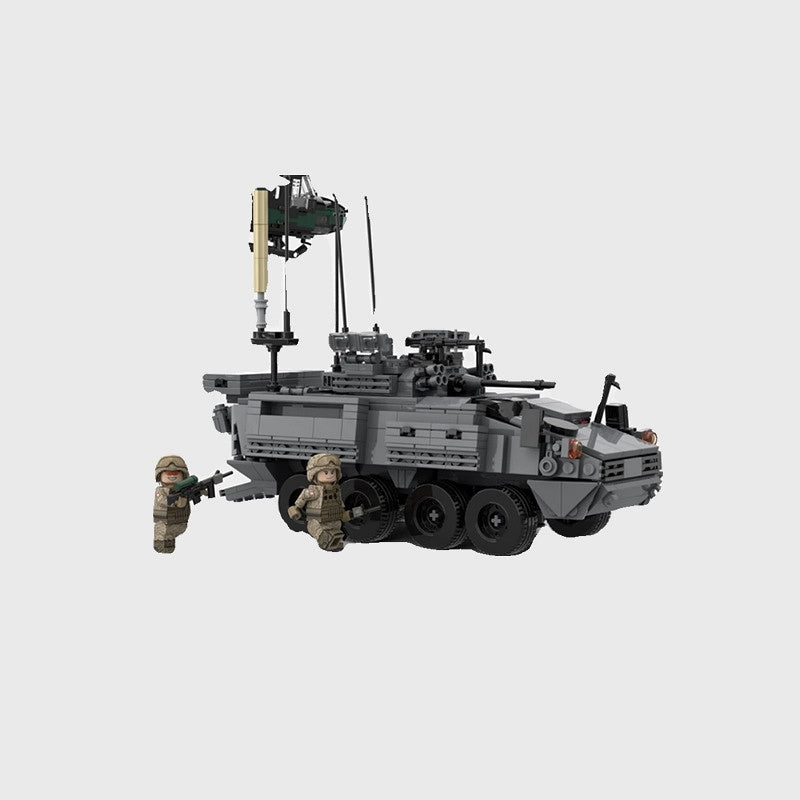 LAV Infantry Armored Fighting Vehicle Building Kit | LEGO-Compatible MOC - 4