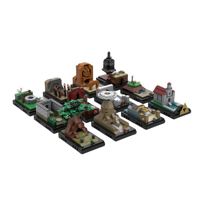 Legendary Retro Video Game Dungeons Building Kit | LEGO-Compatible MOC - 2