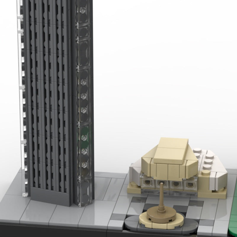 Leipzig Skyline MOC Building Kit | City Architecture Model - 5