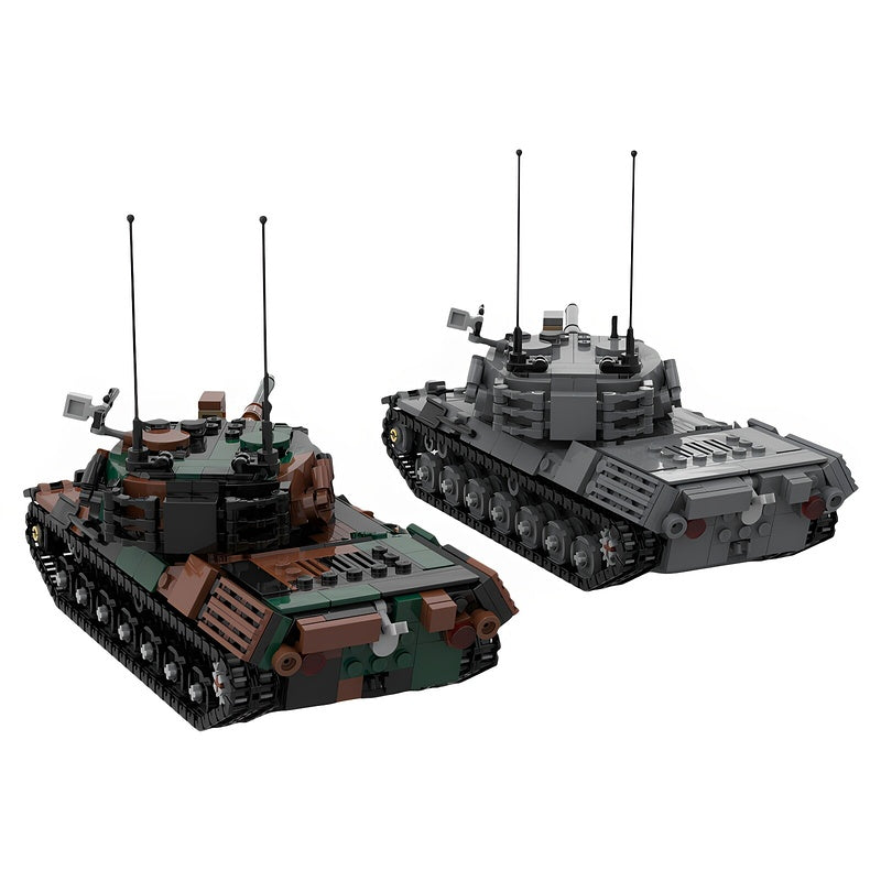 Leopard 1 Main Battle Tank MOC Building Kit - 1