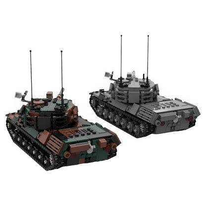 Leopard 1 Main Battle Tank MOC Building Kit - 1