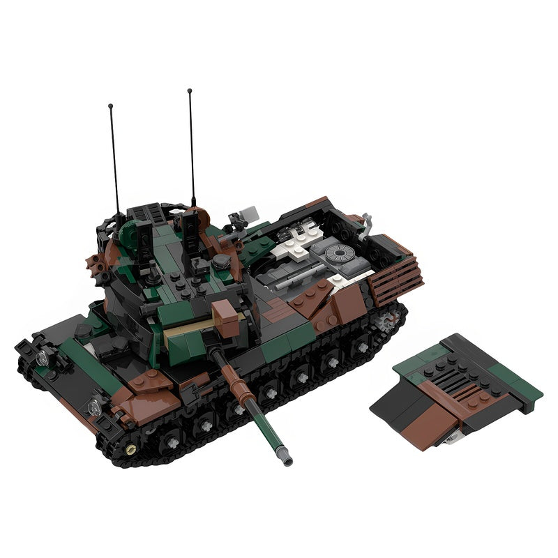 Leopard 1 Main Battle Tank MOC Building Kit - 2