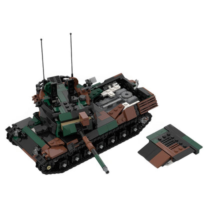 Leopard 1 Main Battle Tank MOC Building Kit - 2