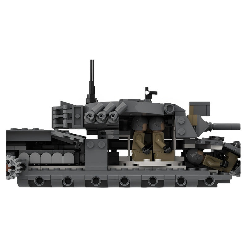 Leopard 1 Main Battle Tank MOC Building Kit - 4