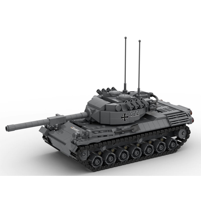 Leopard 1 Tank Building Kit | LEGO-Compatible MOC - 2