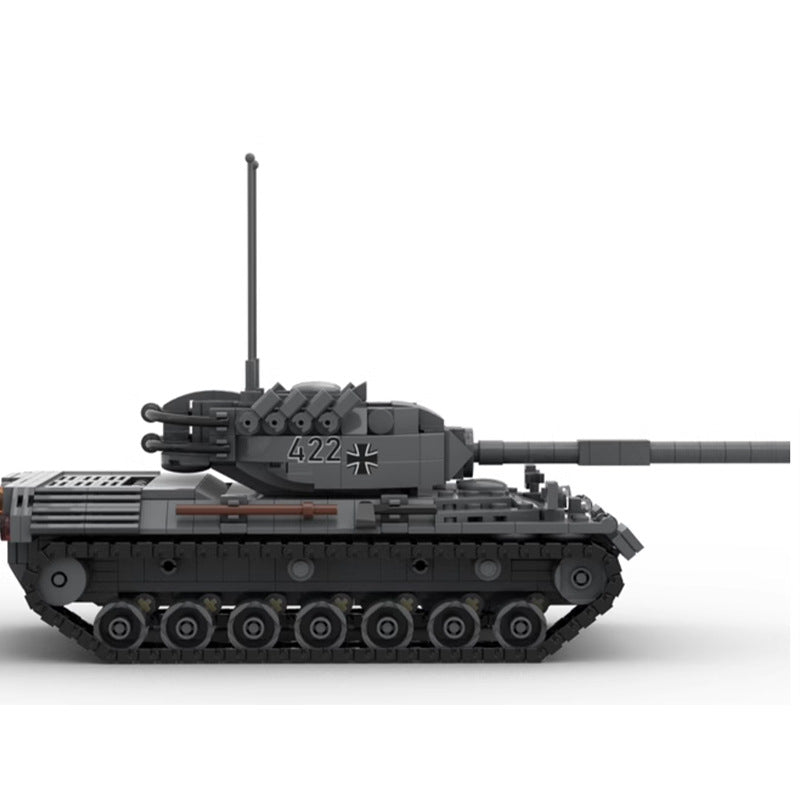 Leopard 1 Tank Building Kit | LEGO-Compatible MOC - 4