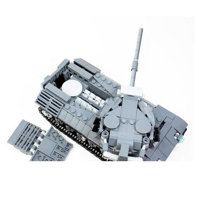 Leopard 1A1 MOC Main Battle Tank Building Kit | Cold War Armored Model - 4