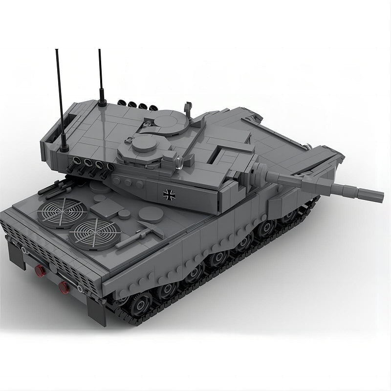 Leopard 2A4 MOC Main Battle Tank Building Kit | Modern Armored Model 1:35 - 1
