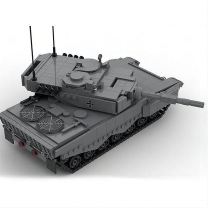 Leopard 2A4 MOC Main Battle Tank Building Kit | Modern Armored Model 1:35 - 1