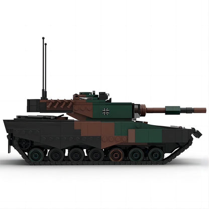 Leopard 2A4 MOC Main Battle Tank Building Kit | Modern Armored Model 1:35 - 5