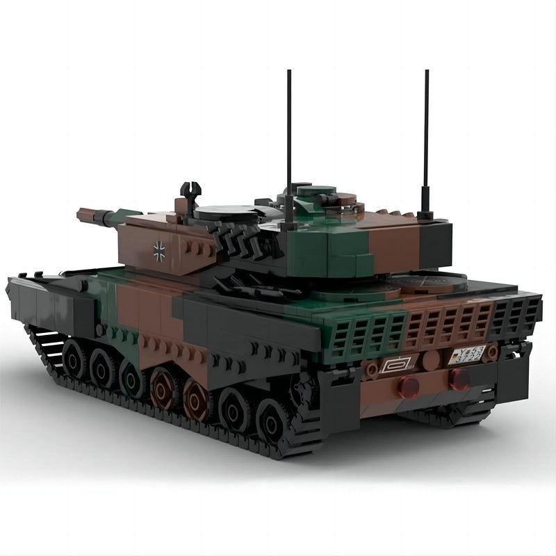 Leopard 2A4 MOC Main Battle Tank Building Kit | Modern Armored Model 1:35 - 6