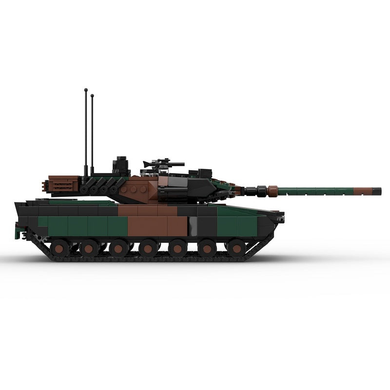 Leopard 2A7V MBT MOC Building Kit | Modern Tank Vehicle Model - 3