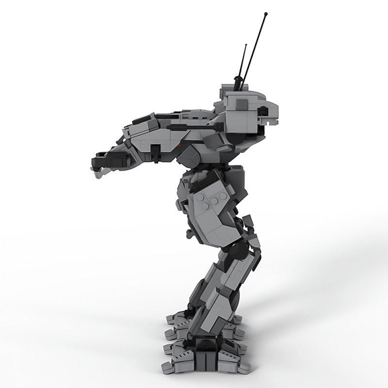 Light Recon BattleMech LCT-3V MOC Building Kit | Sci-Fi Robot Model - 4