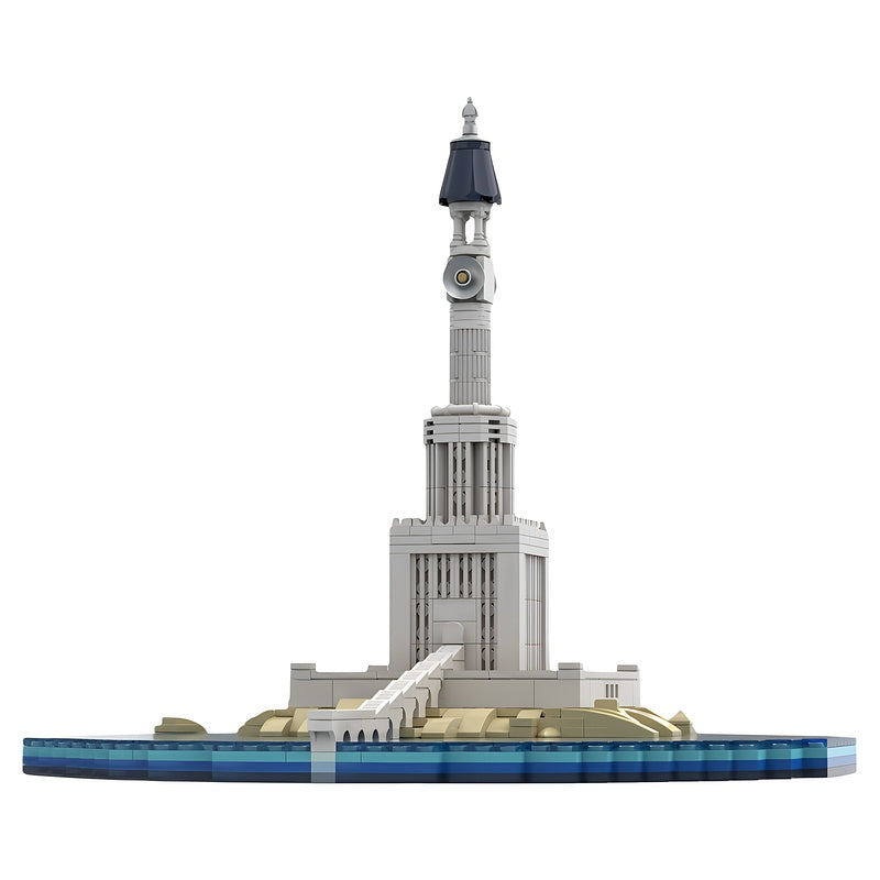 Lighthouse of Alexandria Ancient Wonder MOC Building Kit - 2
