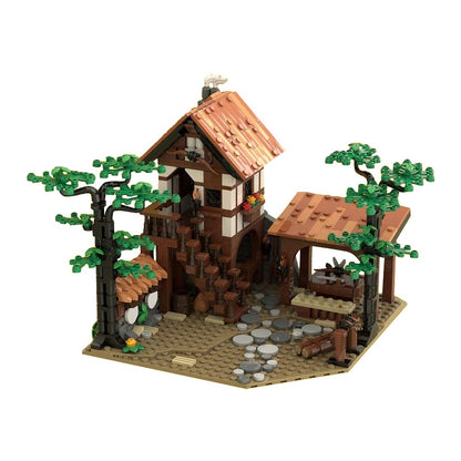 Lion Kingdom Knights Archery Range Building Kit | Compatible MOC - 5