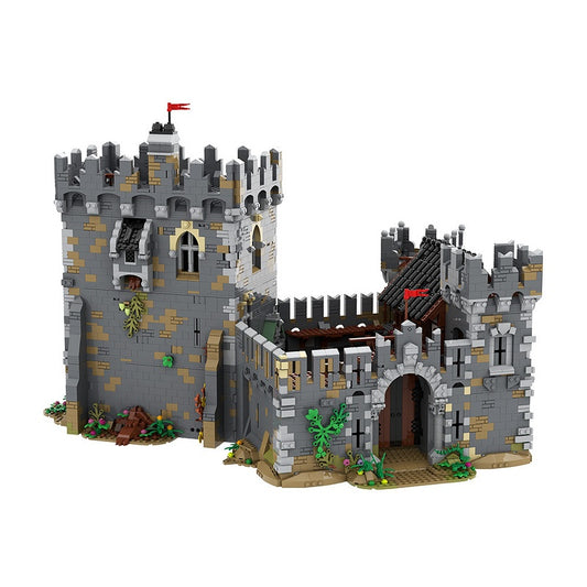 Lion's Medieval Fortress Castle Building Kit | LEGO-Compatible MOC - 4