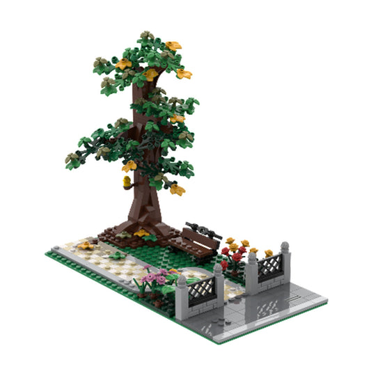 Little Park Building Kit | LEGO-Compatible MOC - 1
