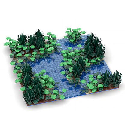 Little Water Landscape MOC Nature Scene Building Kit - 1