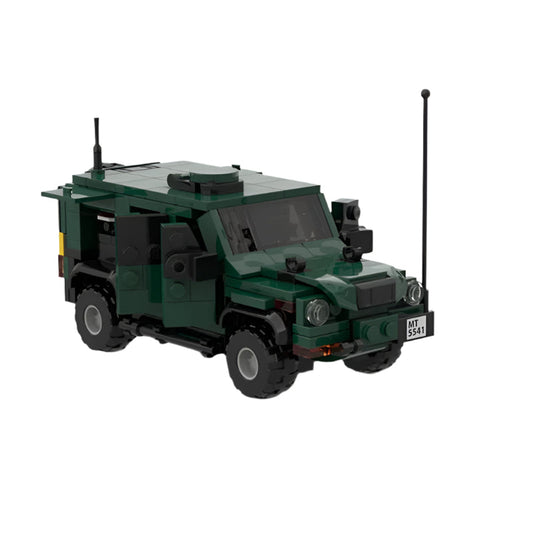 LMV 4x4 Tactical Vehicle Building Kit | LEGO-Compatible MOC - 1