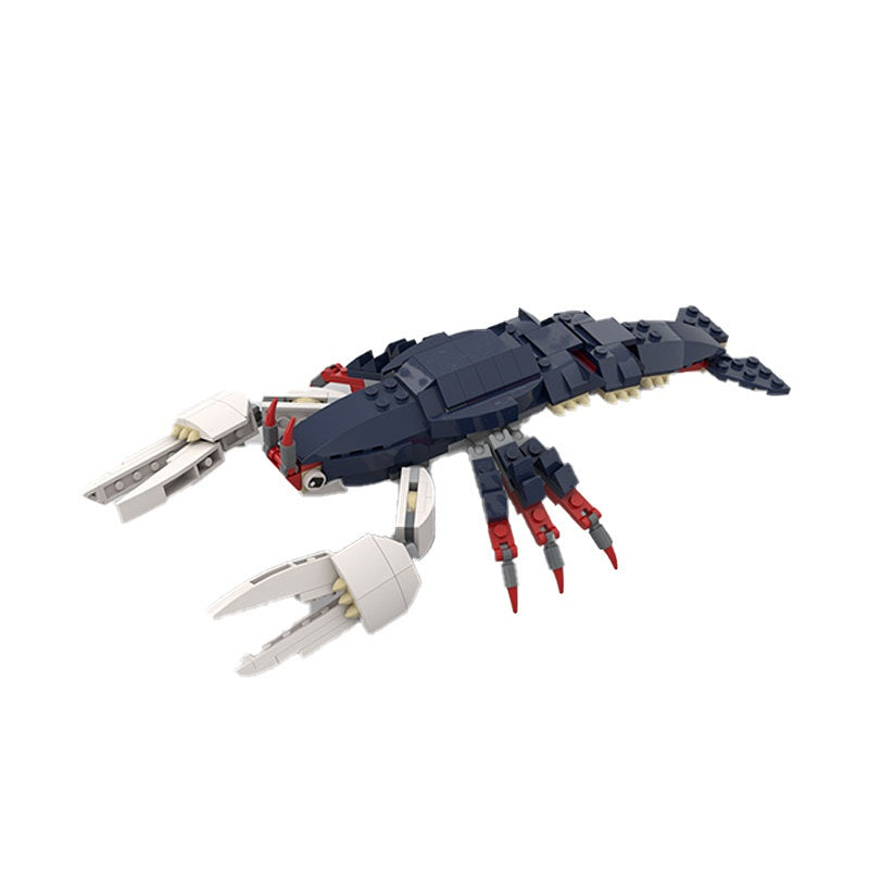 Lobster MOC Building Kit | Marine Animal Figure Model - 4