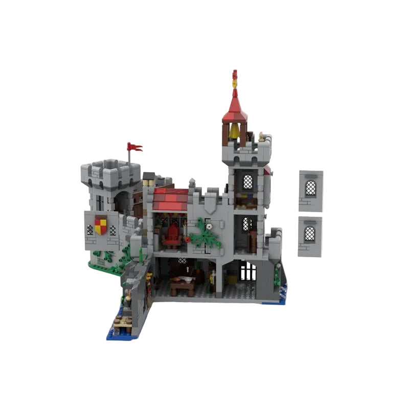 Lochside Castle Building Kit | Compatible MOC - 3