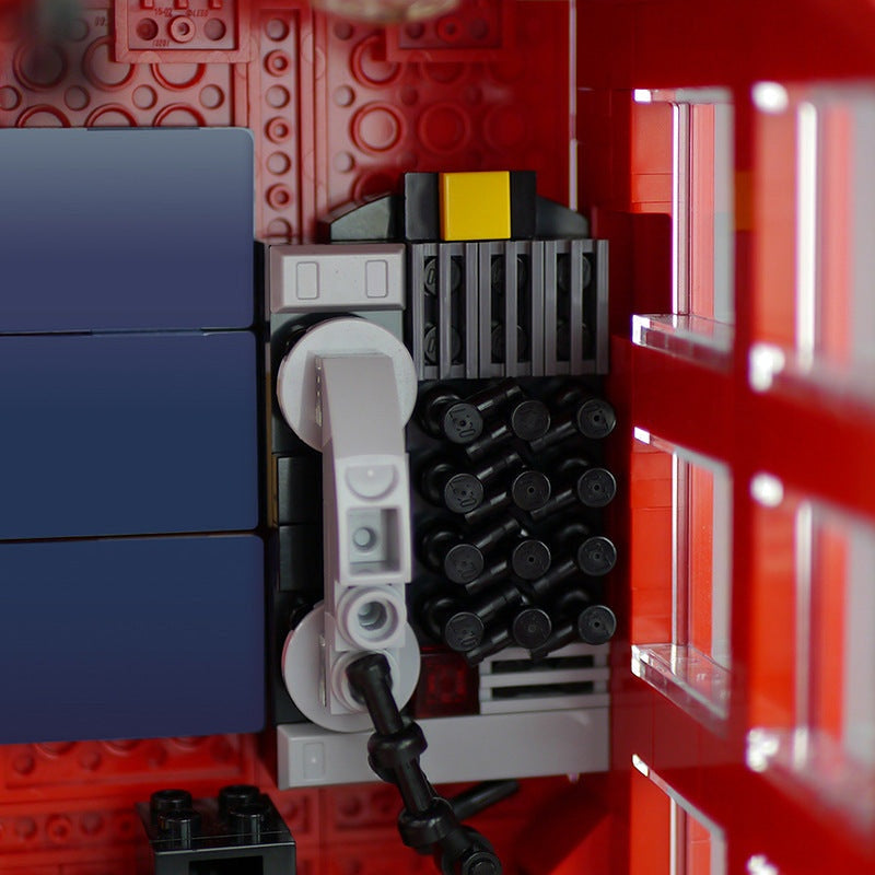 London Red Telephone Box MOC Architecture Building Kit - 2