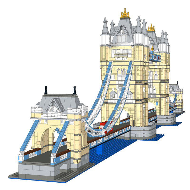 London Tower Bridge Extension Building Kit | LEGO-Compatible MOC - 2