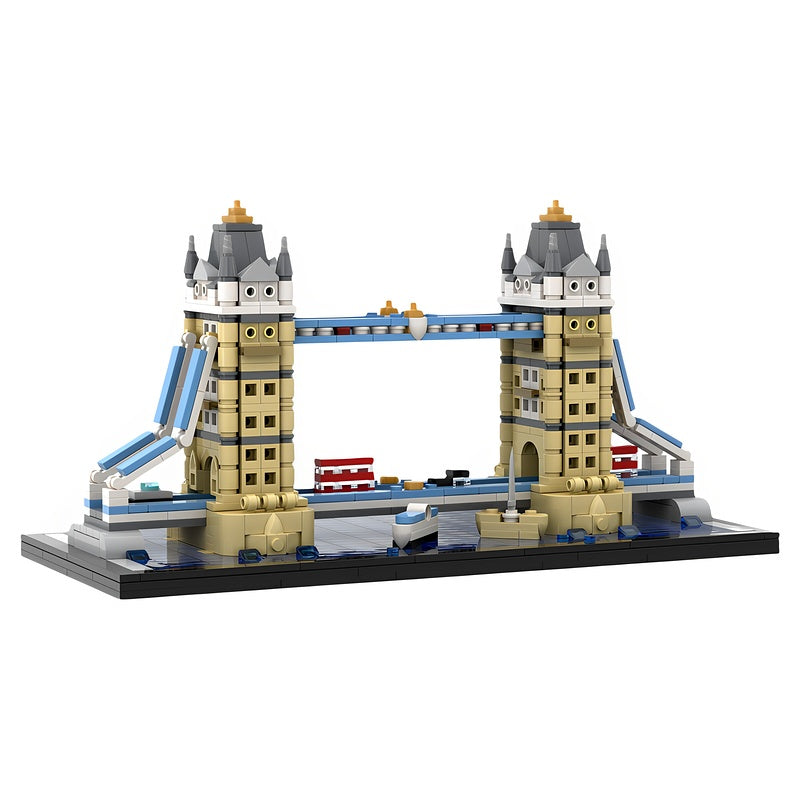 London Tower Bridge Landmark MOC Building Kit - 1