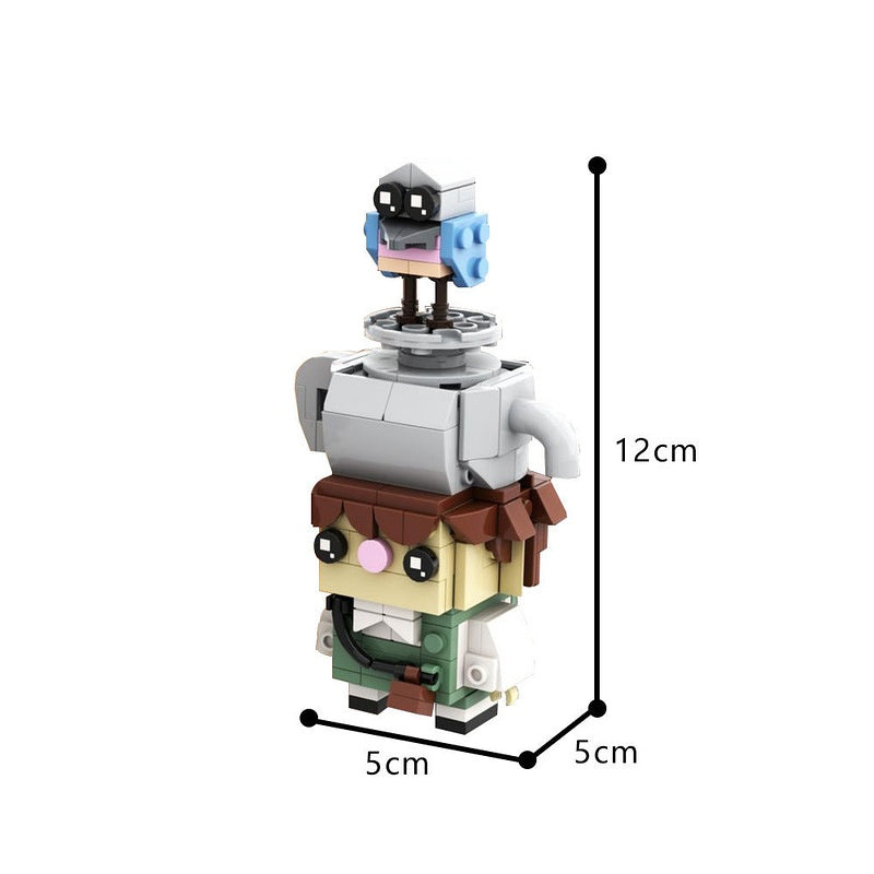 Lost In The Woods Cube Character MOC Building Kit | Autumn Fantasy - 3