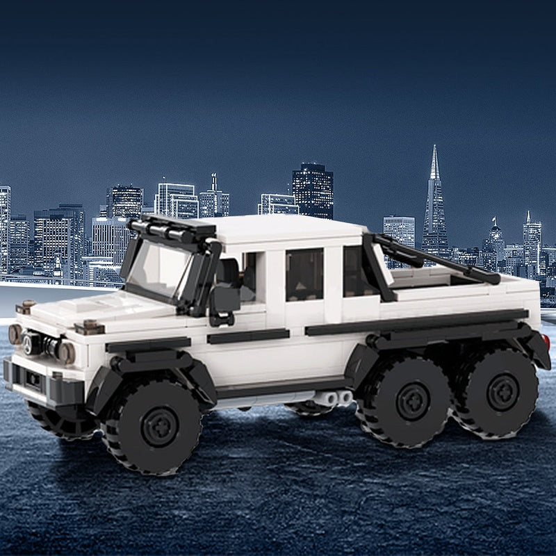 Luxury 6x6 Off-Road Performance Vehicle MOC Building Kit | Adventure Model - 6