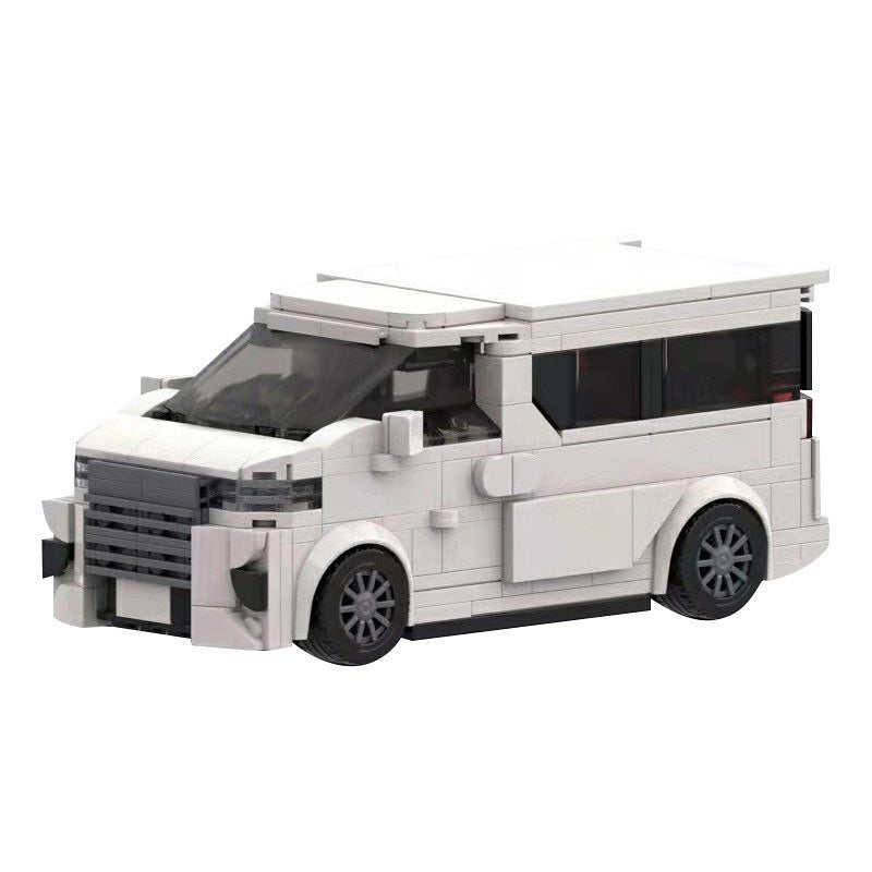 Luxury Minivan Premium Japanese MPV Business Executive Van Building Kit | LEGO-Compatible MOC - 1