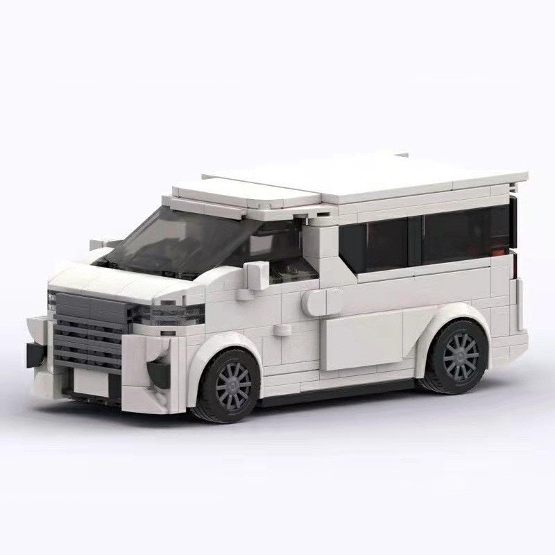 Luxury Minivan Premium Japanese MPV Business Executive Van Building Kit | LEGO-Compatible MOC - 3