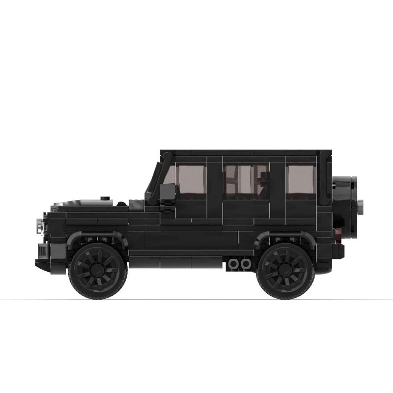 Luxury Off-Road G-Class Boxy Style 4x4 SUV Building Kit | LEGO-Compatible MOC - 2