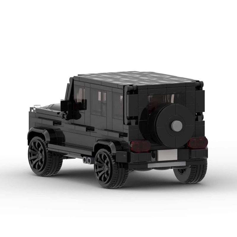 Luxury Off-Road G-Class Boxy Style 4x4 SUV Building Kit | LEGO-Compatible MOC - 4