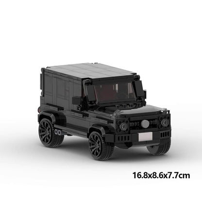 Luxury Off-Road G-Class Boxy Style 4x4 SUV Building Kit | LEGO-Compatible MOC - 5