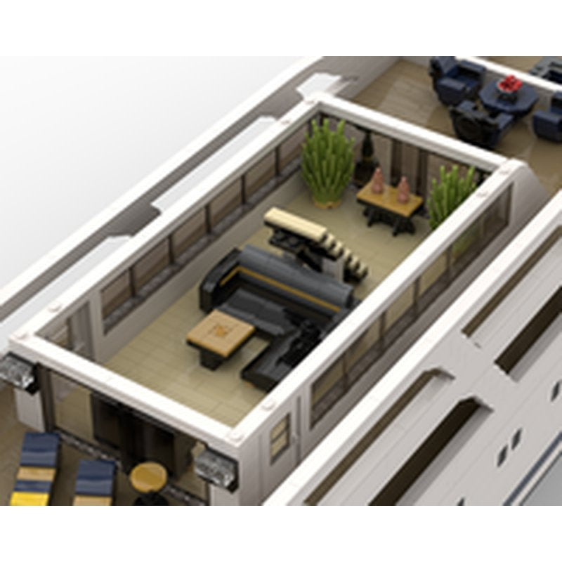 Luxury Super Yacht MOC Building Kit - 3