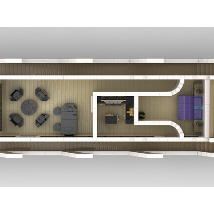 Luxury Super Yacht MOC Building Kit - 4