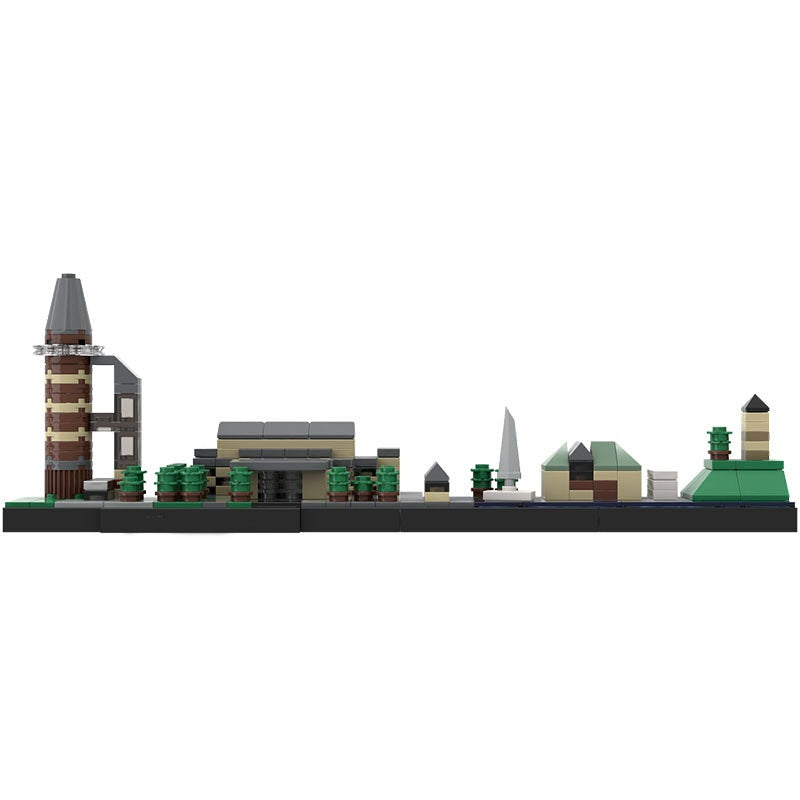 Mülheim an der Ruhr Skyline Building Kit | LEGO-Compatible MOC - 2