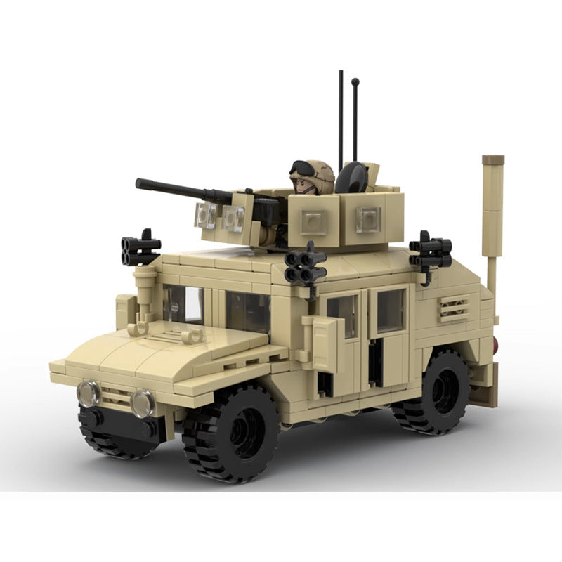 M1025 Special Forces Patrol Vehicle Building Kit | Compatible MOC - 2