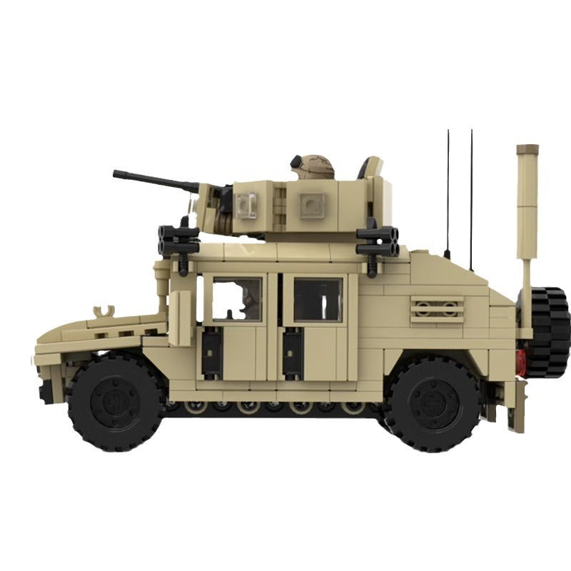 M1025 Special Forces Patrol Vehicle Building Kit | Compatible MOC - 3
